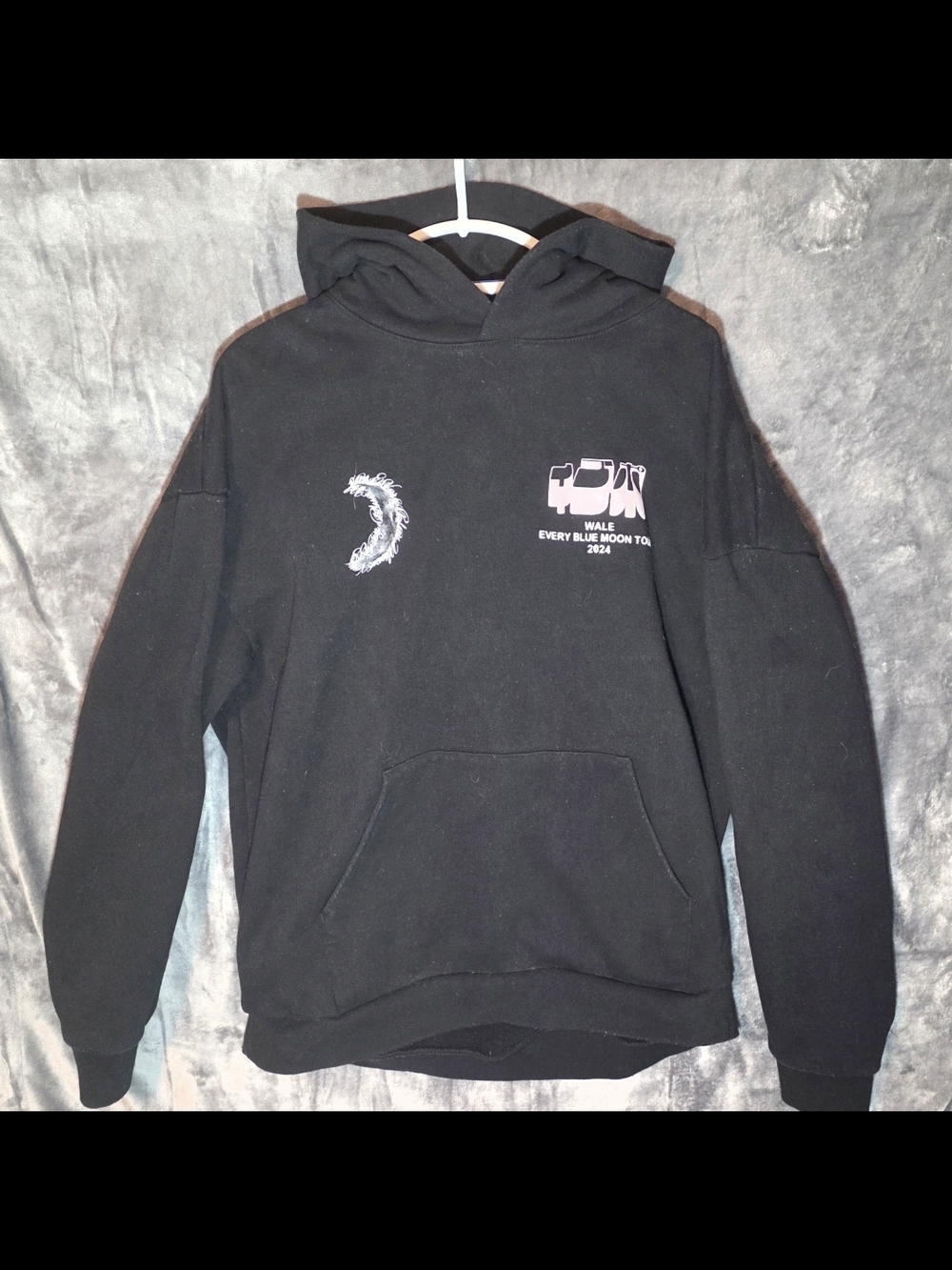 Wale's "Every Blue Moon Tour" Heavyweight Hoodie